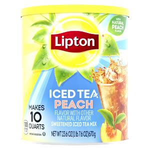 1 Tbsp LIPTON® Summer Peach Iced Tea Mix