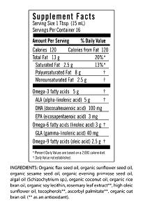 1 Tbsp Nutrition Mix, Ultra Omega Balance