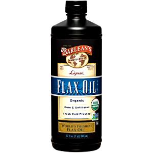 1 tbsp Organic Unfiltered Flax Seed Oil