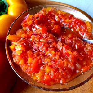 1 tbsp Sweet Pepper Relish