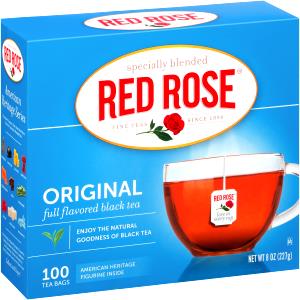 1 tea bag (2.2 g) Red Rose Original Tea Bags