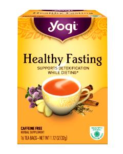 1 tea bag (8 oz) Healthy Fasting Tea