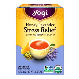 1 tea bag (8 oz) Honey Lavender Stress Relief