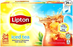 1 tea bag (8 oz) Iced Tea