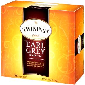 1 tea bag Earl Grey Tea