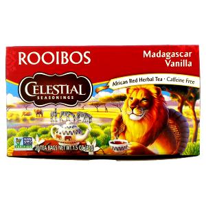 1 tea bag Madagascar Vanilla Rooibos Tea