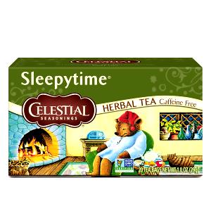 1 tea bag Sleepytime Herbal Tea