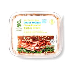 1 Thick Slice (approx 4-1/2" X 2-1/2" X 3/8") Low Sodium Smoked or Cured Ham (Lean Only Eaten)