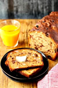 1 Thin Slice Toasted Multigrain Bread with Raisins