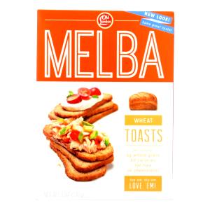 1 Toast Melba Toast, Wheat