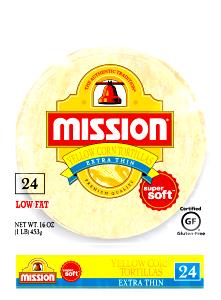 1 tortilla (25 g) Corn Tortillas