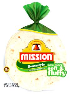 1 tortilla (36 g) Multi-Grain Flour Tortillas (Fajita Size)