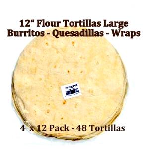 1 tortilla (39 g) Flour Tortillas (For Burritos)