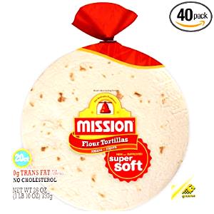 1 tortilla (43 g) Thin Style Original Flour Tortillas