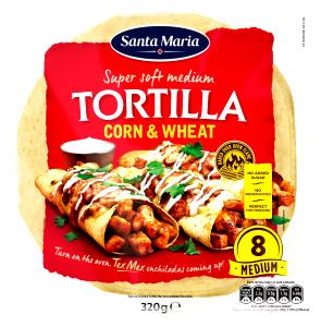 1 tortilla (47 g) Wheat Tortilla