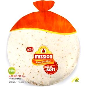 1 tortilla (49 g) Flour Tortillas