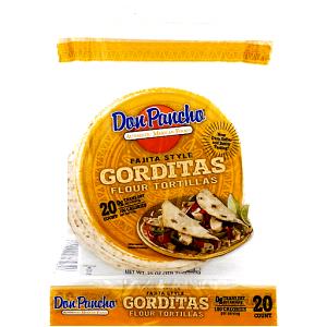 1 tortilla (51 g) Gorditas Flour Tortillas Fajita Style