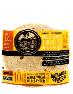 1 tortilla (76 g) Whole Wheat Multi-Grain Tortillas