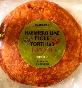 1 tortilla Habanero Lime Flour Tortillas