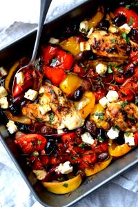 1 tray (10 oz) Mediterranean Chicken