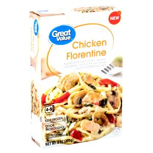 1 tray (226 g) Chicken Florentine