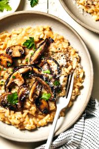 1 tray (227 g) Mushroom Risotto