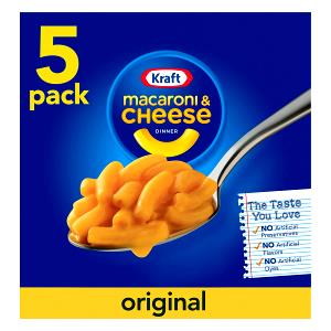 1 tray (237 g) Macaroni & Cheese with Green Beans & Carrots