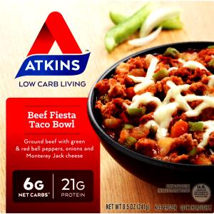 1 tray (255 g) Frozen Beef Fiesta Taco Bowl