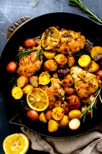 1 tray (320 g) Lemon Rosemary Chicken