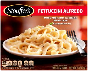 1 tray (326 g) Select Fettuccini Alfredo