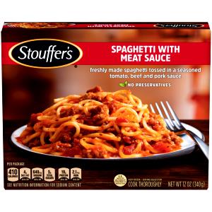 1 tray (340 g) Spaghetti with Meat Sauce