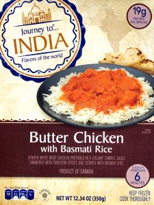 1 tray (350 g) Butter Chicken with Basmati Rice