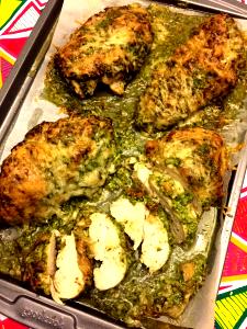 1 tray (411 g) Parmesan Pesto Chicken