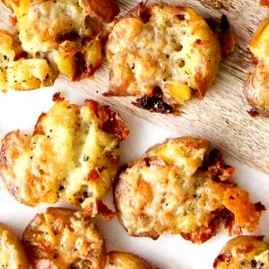 1 tray (5 oz) Cheddar Cheese Smashed Potatoes