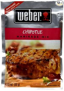 1 tsp (3 g) Grill Creations Chipotle Dry Marinade Mix