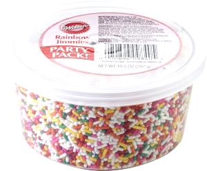 1 tsp (4 g) Rainbow Jimmies Sprinkles