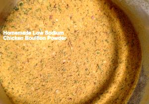 1 Tsp Bouillon, Chicken, Dehydrated, Lower Sodium