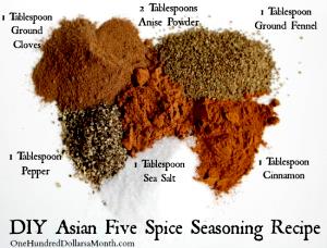 1 Tsp Five-Spice