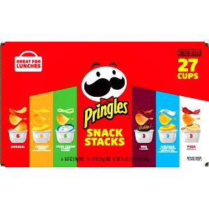 1 tub (21 g) Snack Stacks Potato Crisps - Sour Cream & Onion (21g)