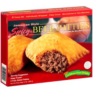 1 turnover (5 oz) Jamaican Style Beef Patties