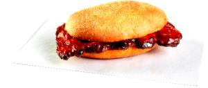 1 twin pack (153 g) Mini BBQ Pork Rib Sandwiches