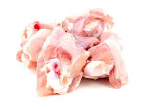 1 Unit Chicken Back, Raw, Meat Only