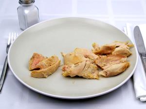 1 Unit (yield From 1 Lb Ready-to-cook Chicken) Chicken Light Meat (Broilers or Fryers, Stewed, Cooked)