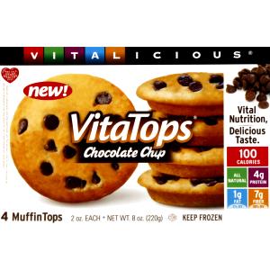 1 vitatop (55 g) Chocolate Chip VitaTops