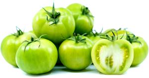 1 Whole, Large (182.0 G) Green Tomato