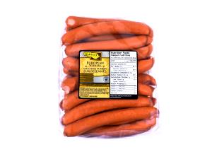 1 wiener (60 g) European Wieners