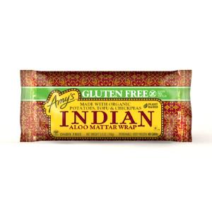 1 wrap (156 g) Gluten Free Indian Aloo Mattar Wrap