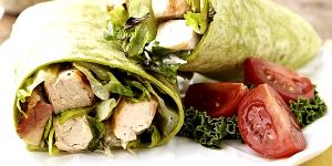 1 wrap (174 g) Chicken Caesar Garden Fresh Salad Wrap - Grilled