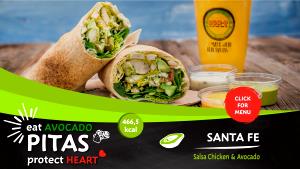 1 wrap (276 g) Turkey & Swiss Wrap