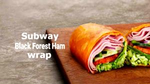 1 wrap (307 g) Black Forest Ham Signature Wrap